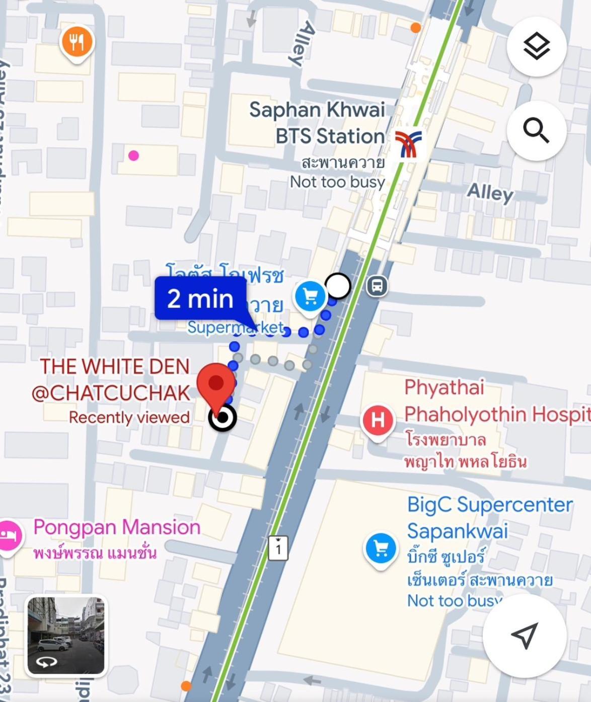 The White Den Chatuchak Bangkok Exterior foto